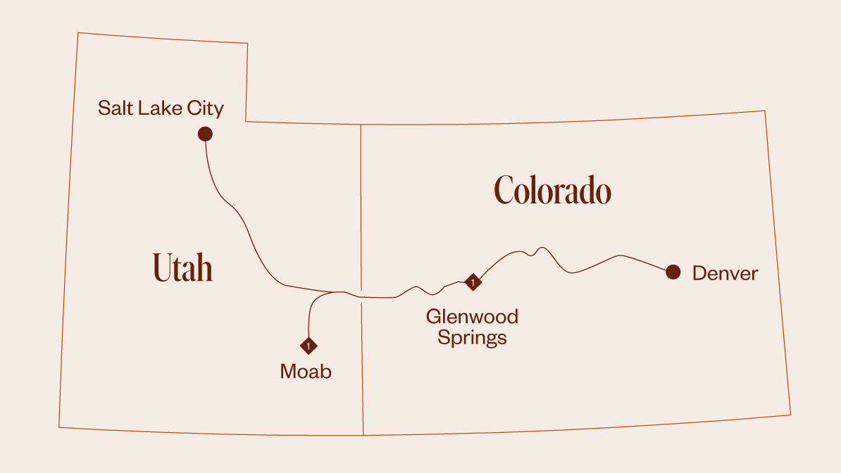 Rockies to the Red Rocks Salt Lake City to Denver 3-Day Rail Only